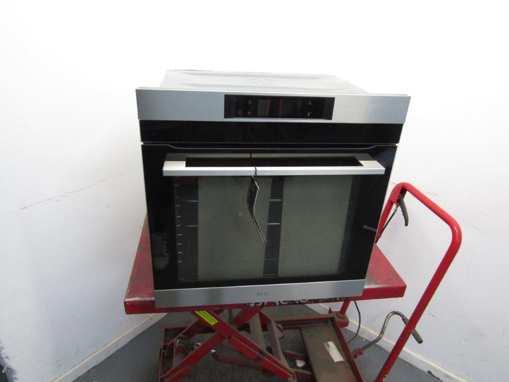 AEG BPK748380M Single Oven Built In Electric in Stainless Steel GRADE B