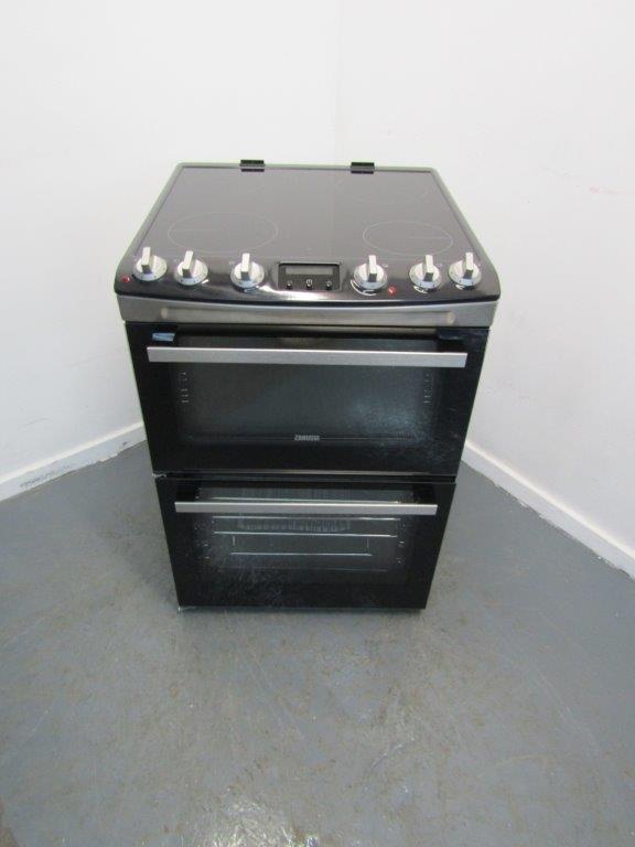 Zanussi ZCV66078XA Electric Cooker 60cm Ceramic in Stainless Steel GRADE B
