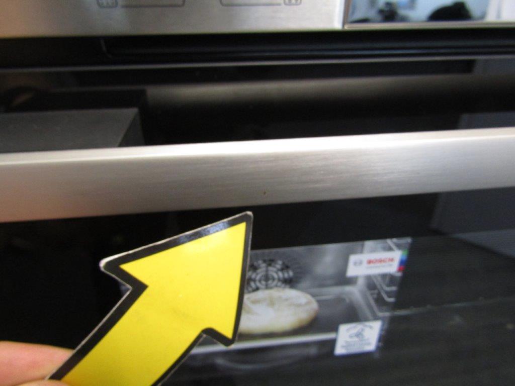 Bosch HRS574BS0B Single Oven Electric Pyrolytic Stainless Steel GRADE B
