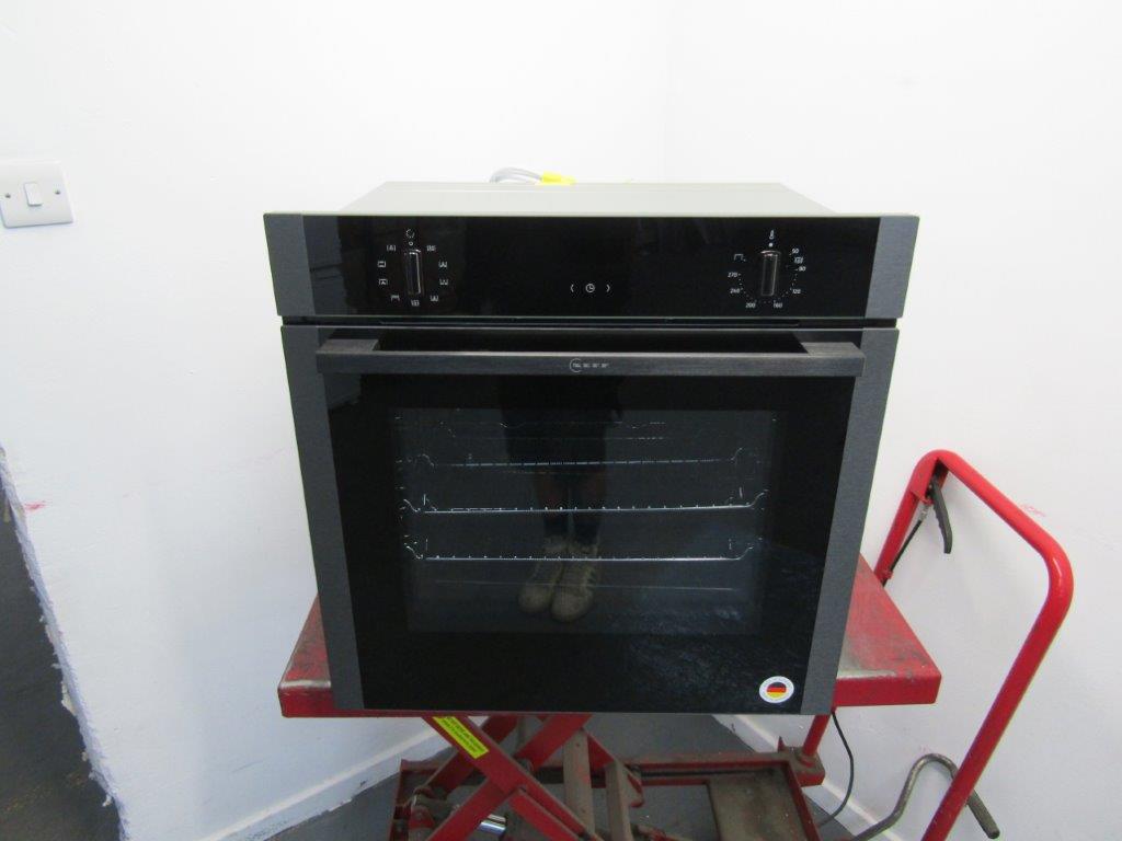 Neff B1ACE4HG3B Single Oven Electric Built In Graphite Steel GRADE A