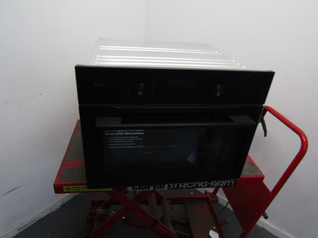 AEG NKK6N501B Combination Microwave and Oven in Black GRADE B