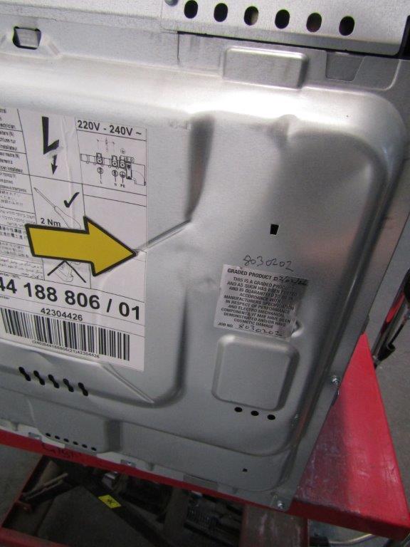 AEG BPK748380B Single Oven Electric Built In Pyrolytic in Black GRADE A