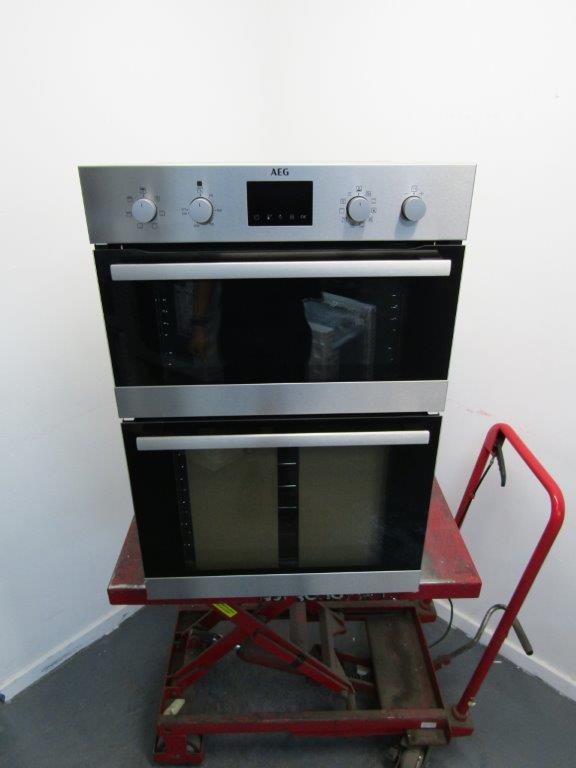 AEG DCB535060M Double Oven Built In Stainless Steel GRADE A