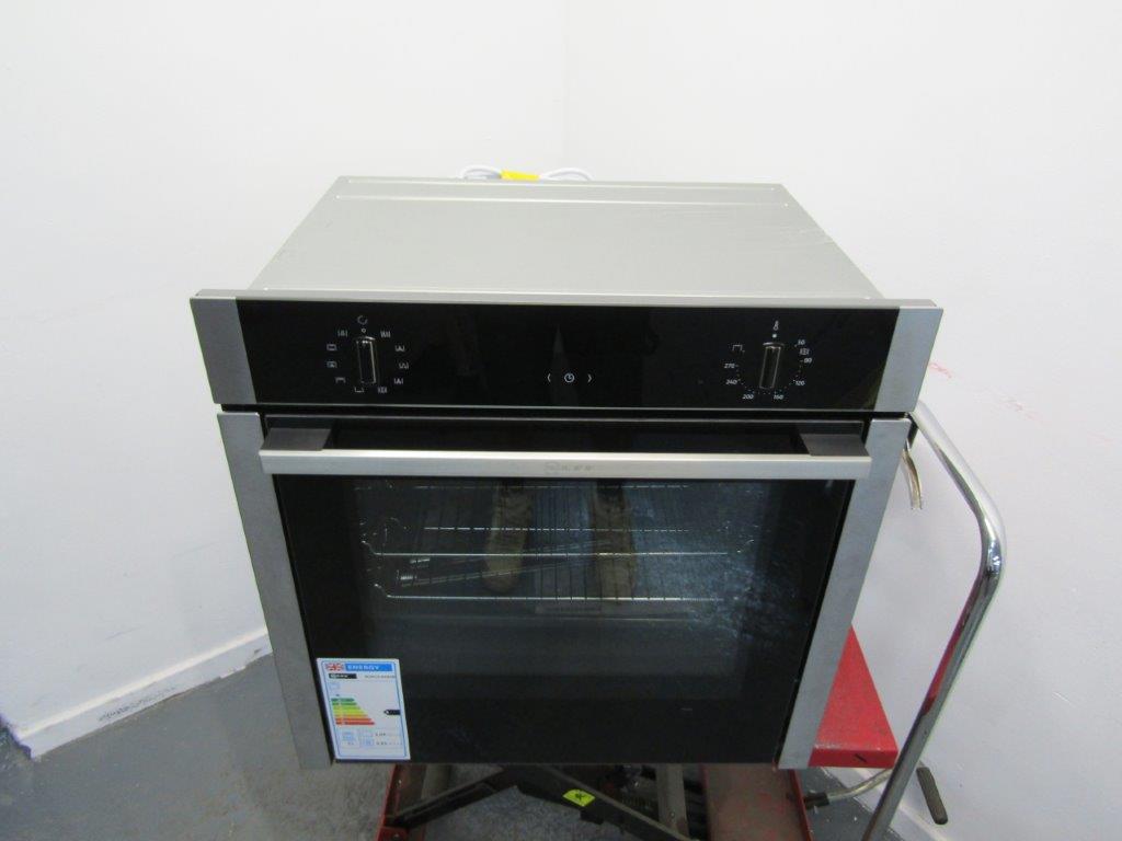Neff B3ACE4HN0B Single Oven Electric Slide & Hide Built Stainless Steel GRADE A