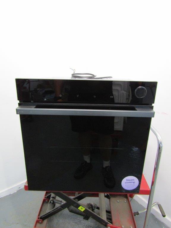 Hisense BSA66346PDBGUK Single Oven WiFi Electric Pyro in Black GRADE B