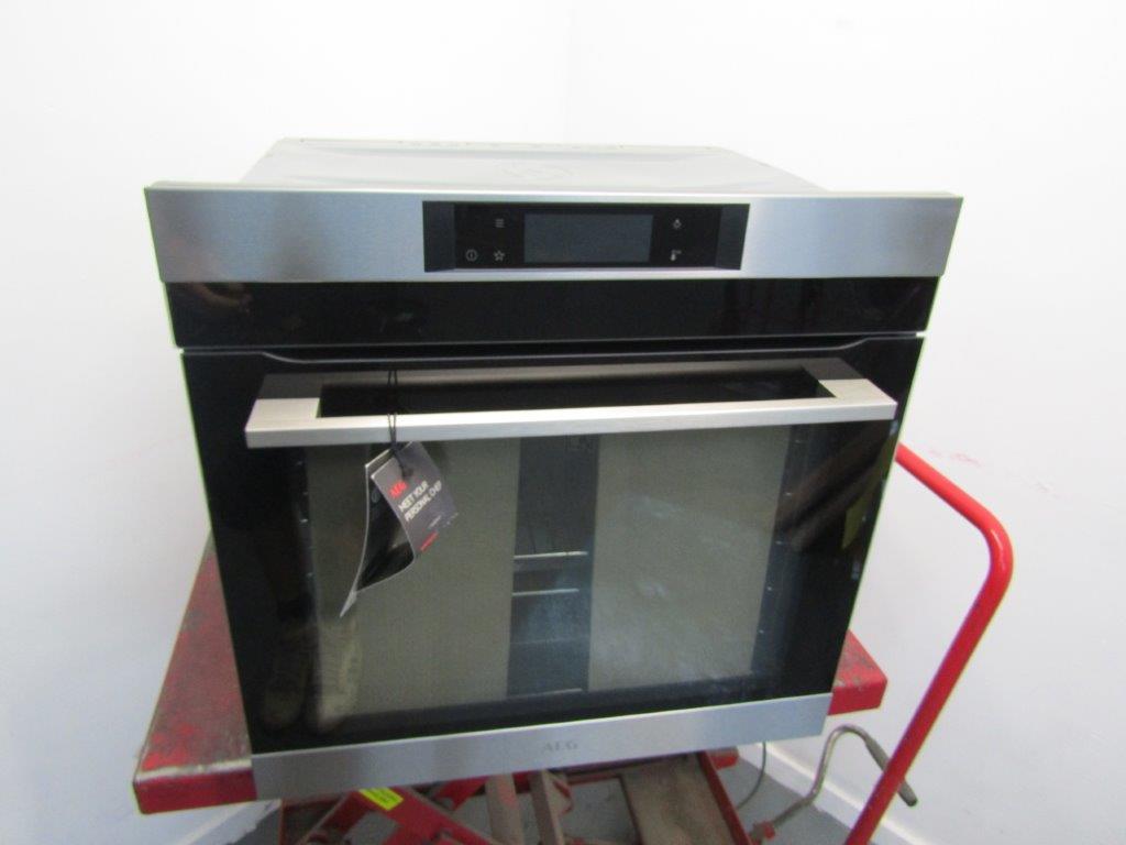 AEG BPK748380M Single Oven Built In Electric Stainless Steel GRADE B