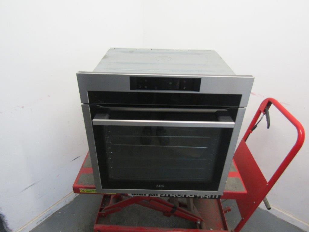 AEG BPE742380M Single Oven Electric Pyrolytic Stainless Steel GRADE B