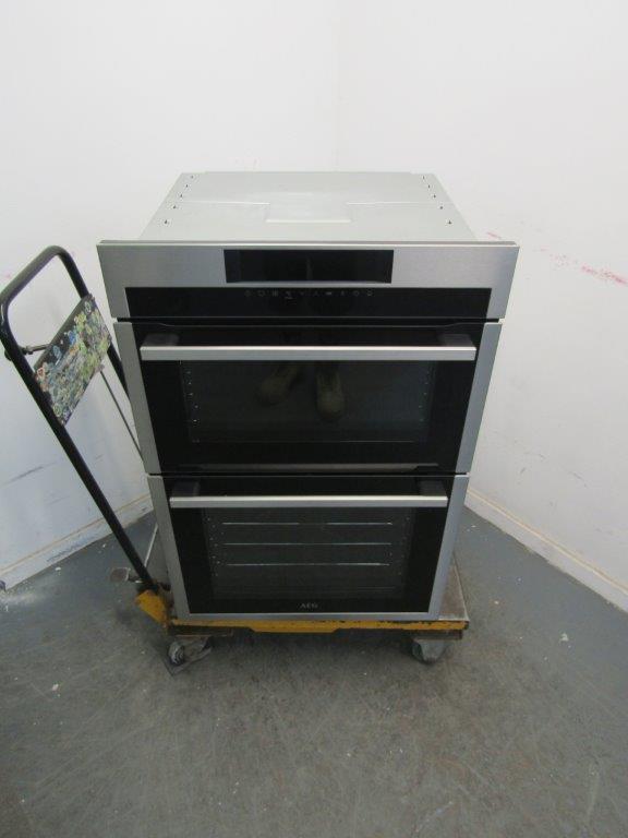 AEG DCE731110M Double Oven Electric Built In in Stainless Steel GRADE A