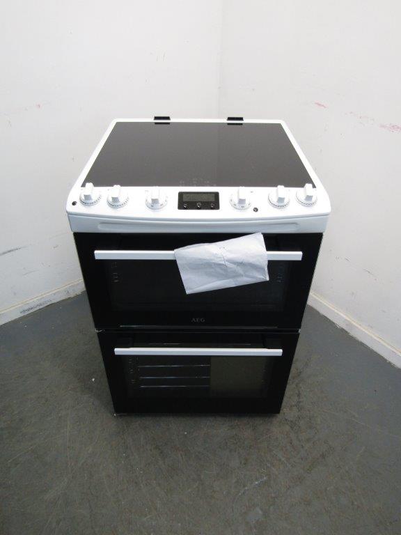 AEG CIX6540ACW 60cm Electric Cooker with Induction Hob in White GRADE A