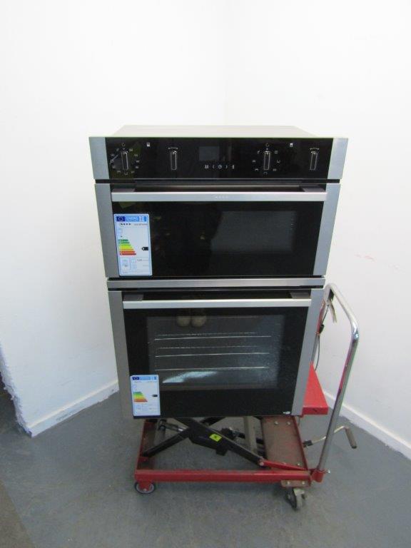 Neff U2ACM7HH0B Double Oven Built In Electric Stainless Steel GRADE A