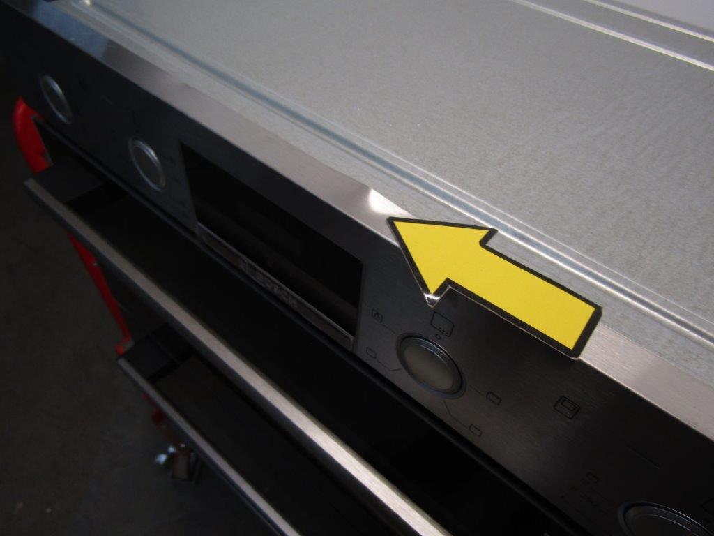 Bosch NBS533BS0B Double Oven Built Under Stainless Steel GRADE B