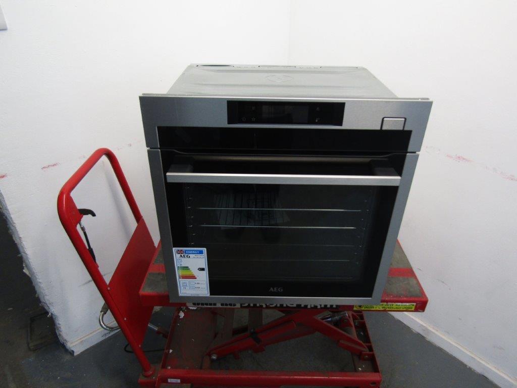 AEG BSE772380M SteamCrisp Built In Electric Single Oven Stainless Steel GRADE A