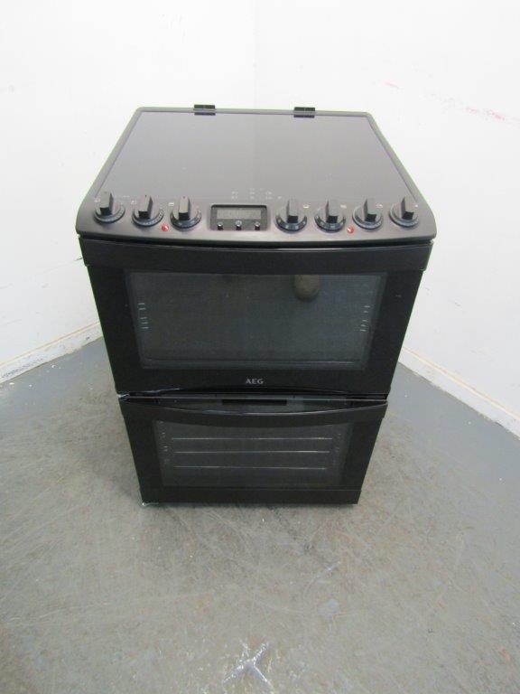 AEG CIB6742MCB Induction Cooker 60cm Freestanding Matte Black REFURBISHED