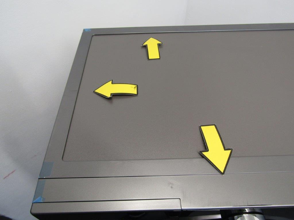 Hisense WF5I9043BTFS Washing Machine 9kg 1400rpm in Silver GRADE B