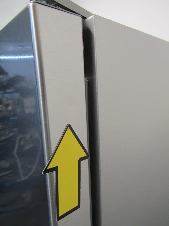 AEG RCB632E2MX 60cm Frost Free Fridge Freezer in Stainless Steel REFURBISHED