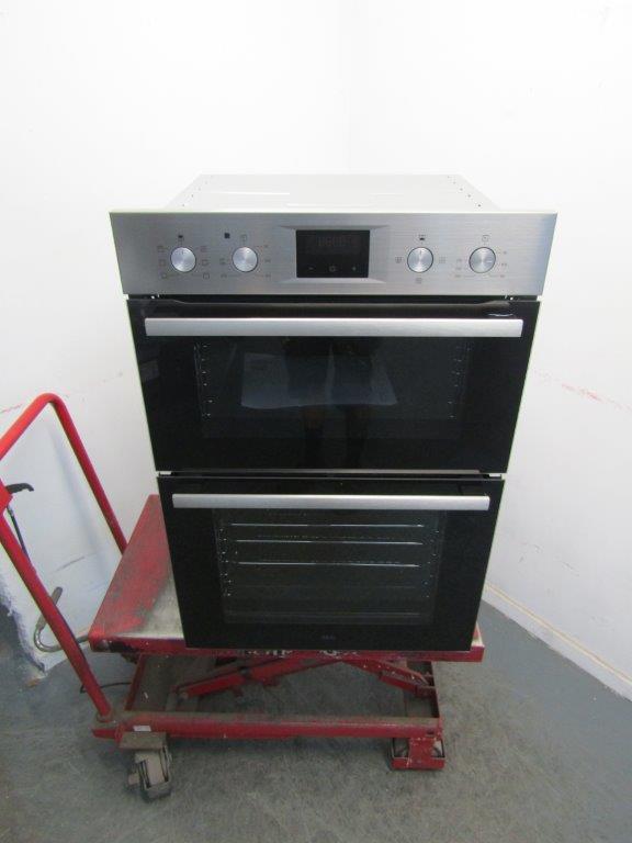 AEG OU5NP20M Double Oven Electric Built In Stainless Steel GRADE A
