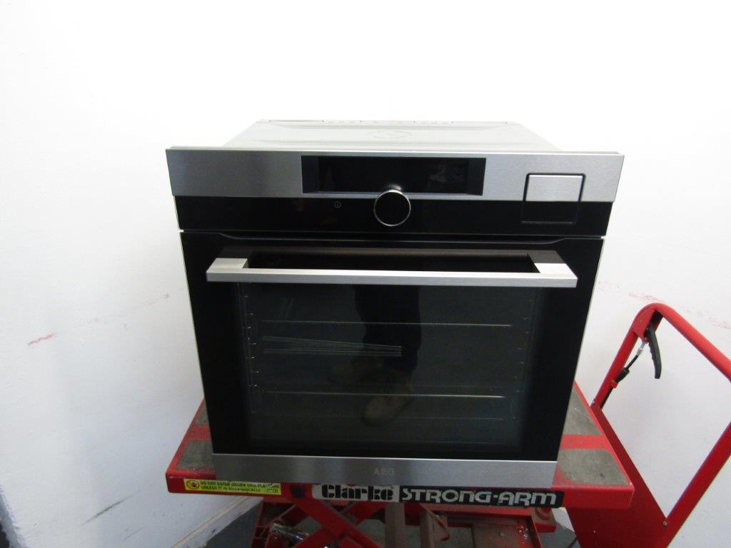 AEG BSK892330M Single Oven Electric Built In Stainless Steel GRADE B