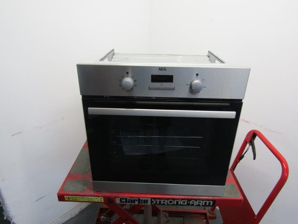 AEG BSX23101XM Built In Electric Single Oven Stainless Steel GRADE B