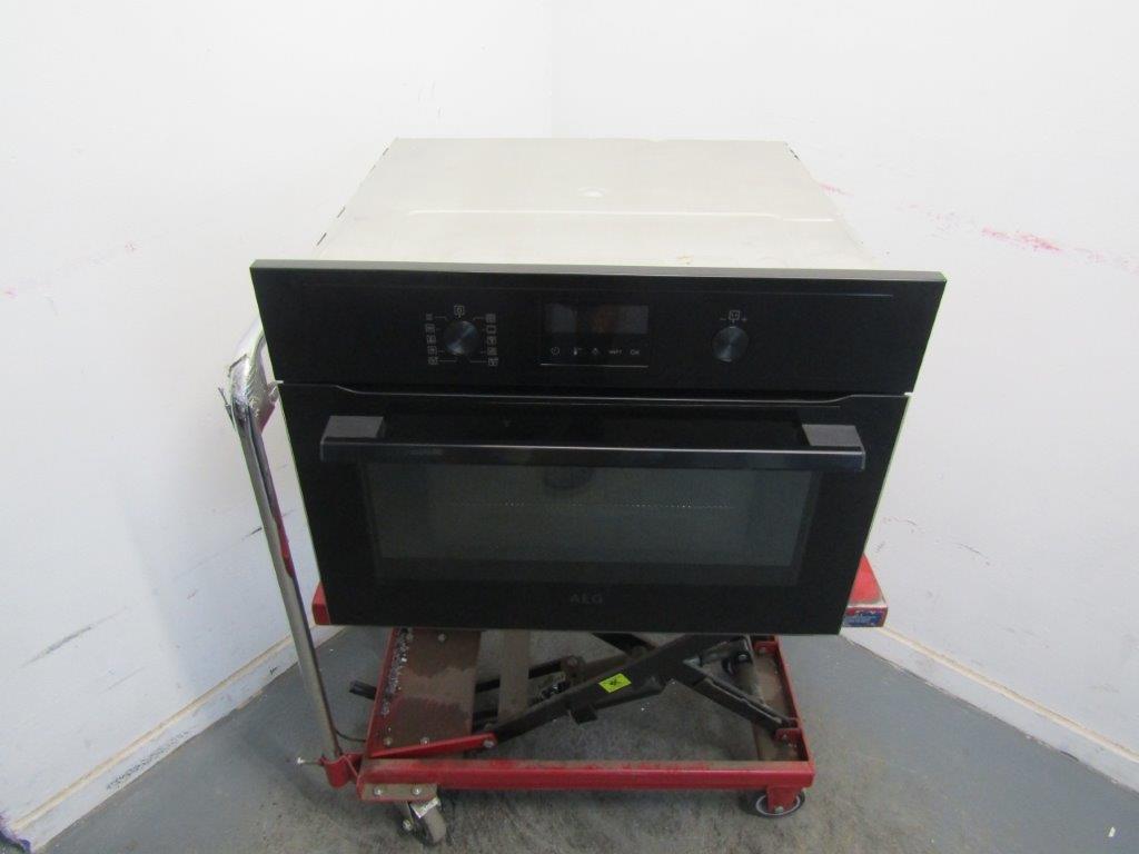 AEG KMX365060B Combi Integrated Microwave and Oven in Black GRADE B