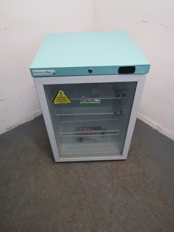 Lec PPGR158BT-UK Pharmacy Refrigerator Glass Door 158L White GRADE B