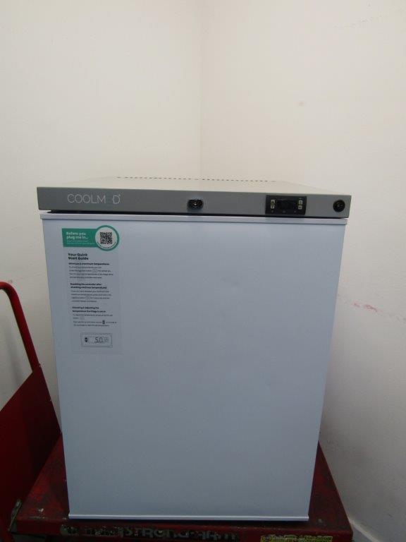 CoolMed CMS125 Pharmacy Fridge 125L Solid Door in White REFURBISHED