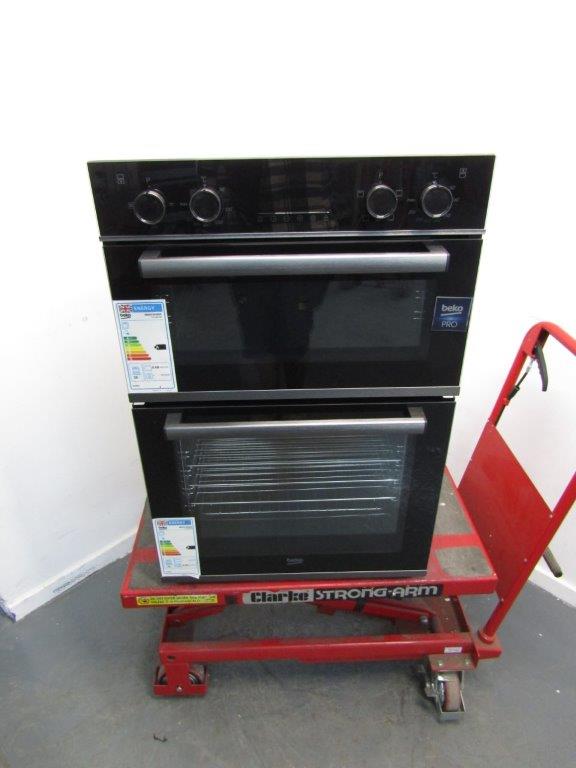 Beko BBXDF29300S Double Oven Built in Electric Stainless Steel GRADE A