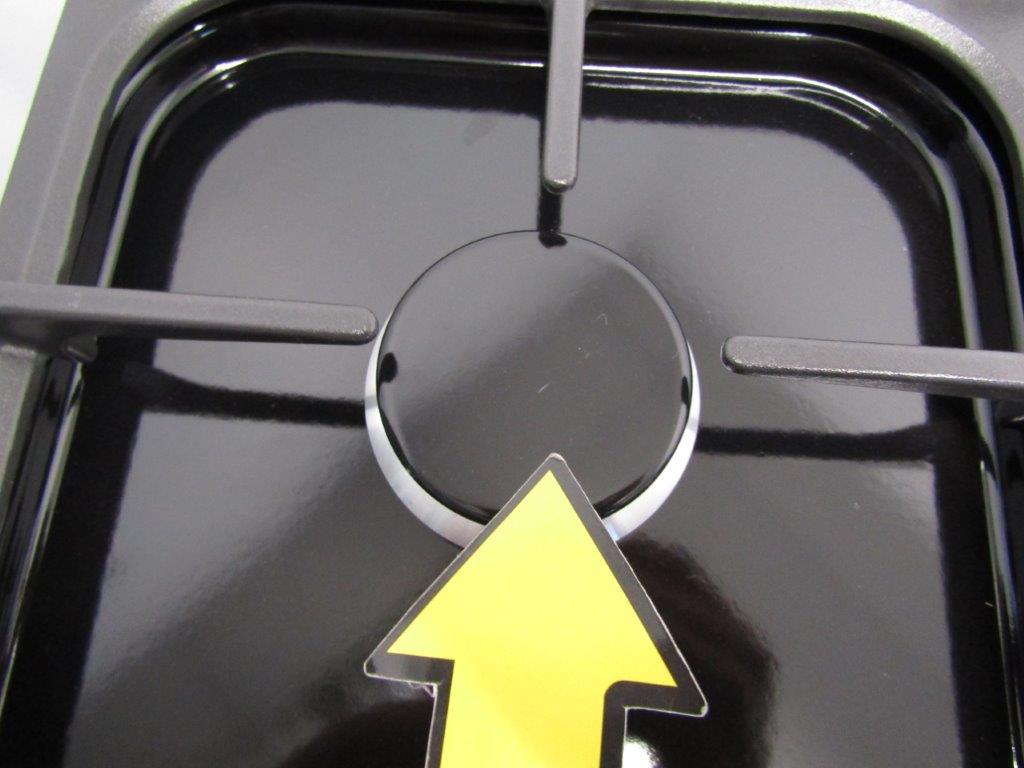 Rangemaster ESTEL DELUXE ESDL90DFPGBL/CM1 90cm Dual Fuel Range Cooker in Black and Stainless Steel GRADE B