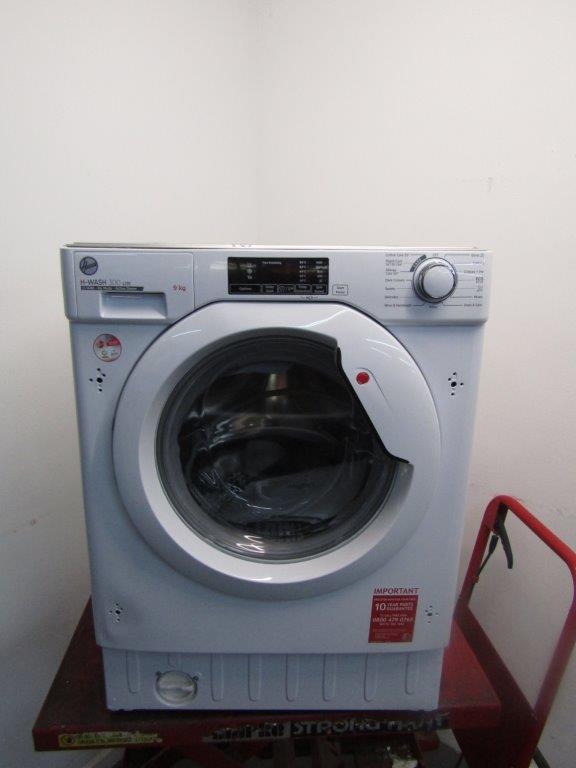 Hoover HBWS49D1W4-80 Washing Machine Fully Integrated 9kg 1400rpm GRADE B