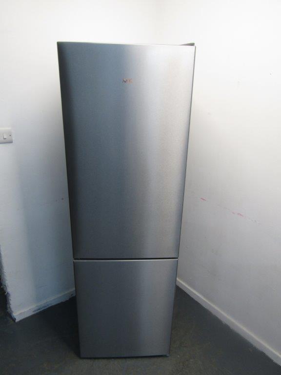 AEG RCB632E2MX 60cm Frost Free Fridge Freezer in Stainless Steel GRADE A
