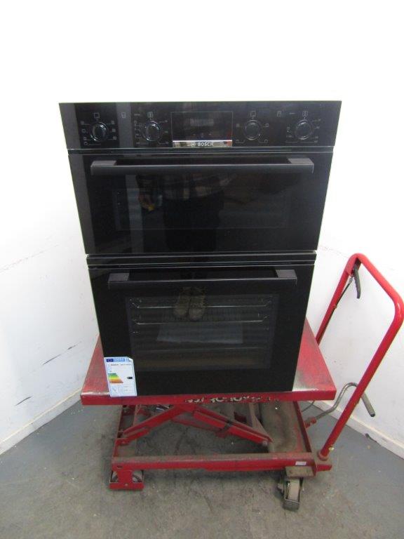 Bosch MBS533BB0B Double Oven Electric Built in Black GRADE A