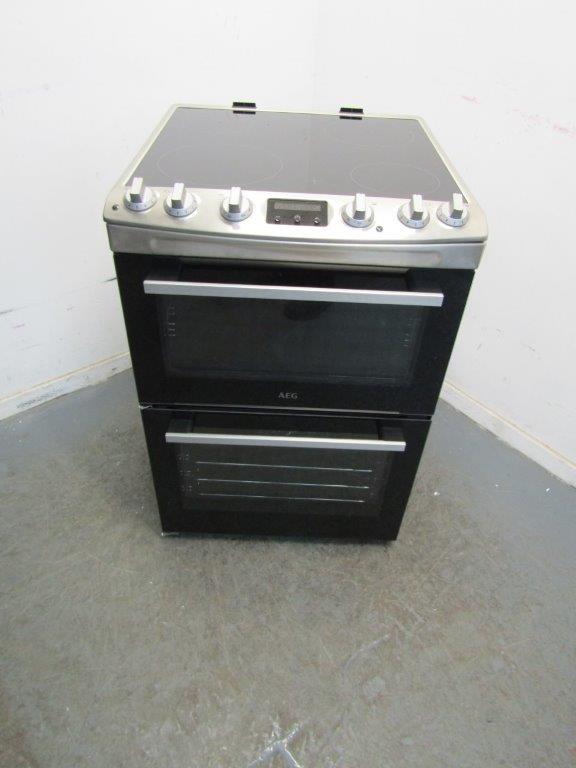 AEG CCX6530ACM Electric Cooker 60cm Ceramic Stainless Steel GRADE A