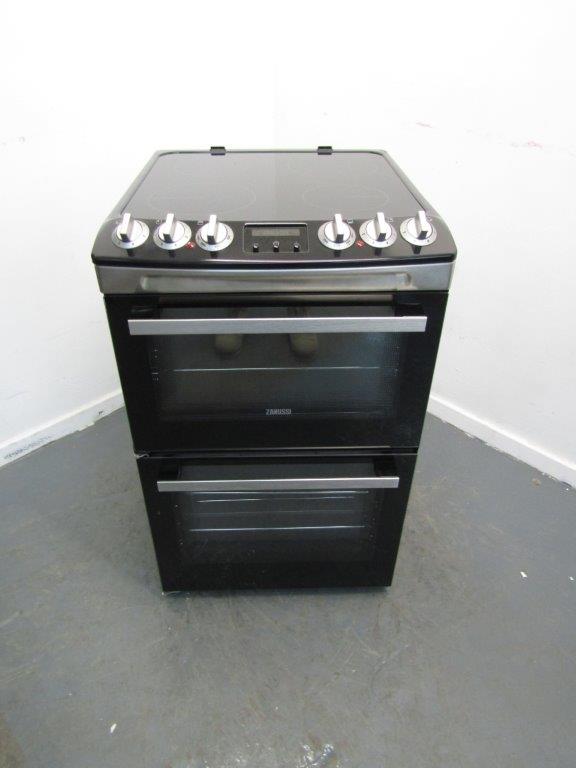 Zanussi ZCV46250XA Electric Cooker 55cm Ceramic in Stainless Steel GRADE A