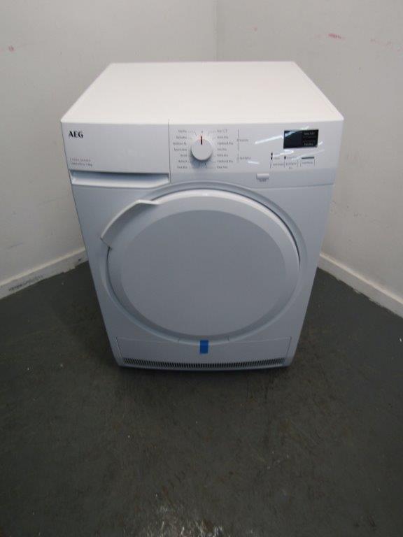 AEG TR708L0B Tumble Dryer 8kg Heat Pump in White GRADE A