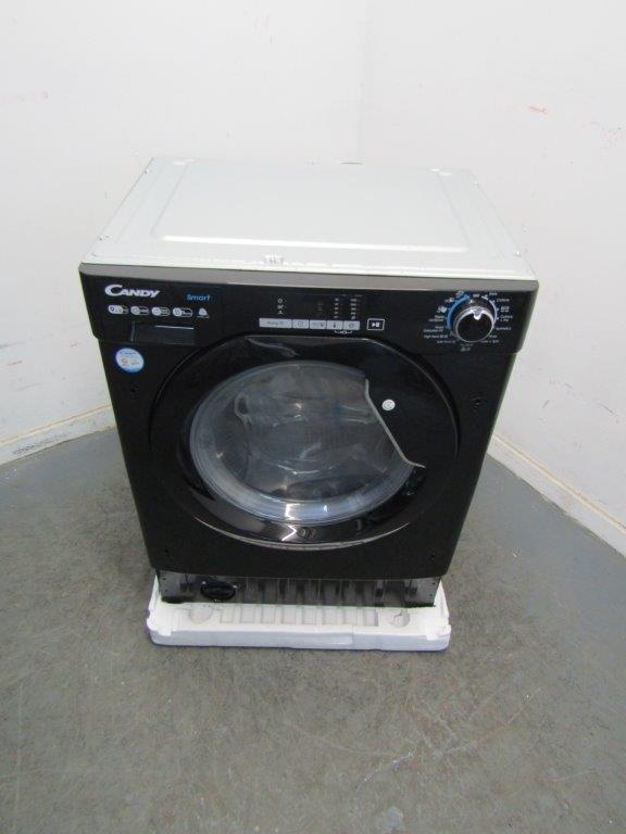 Candy CBD495D2WBBE-80 Washer Dryer Integrated 8kg + 5kg 1400rpm Black GRADE B