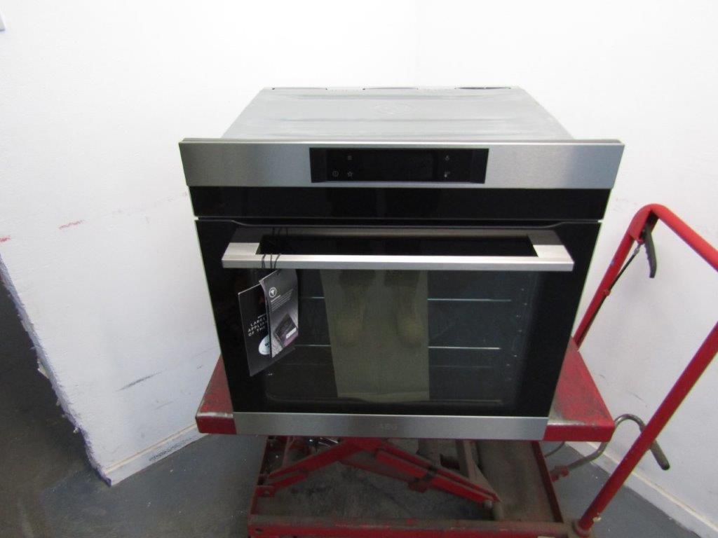 AEG BPK748380M Single Oven Built In Wifi Electric Stainless Steel GRADE A