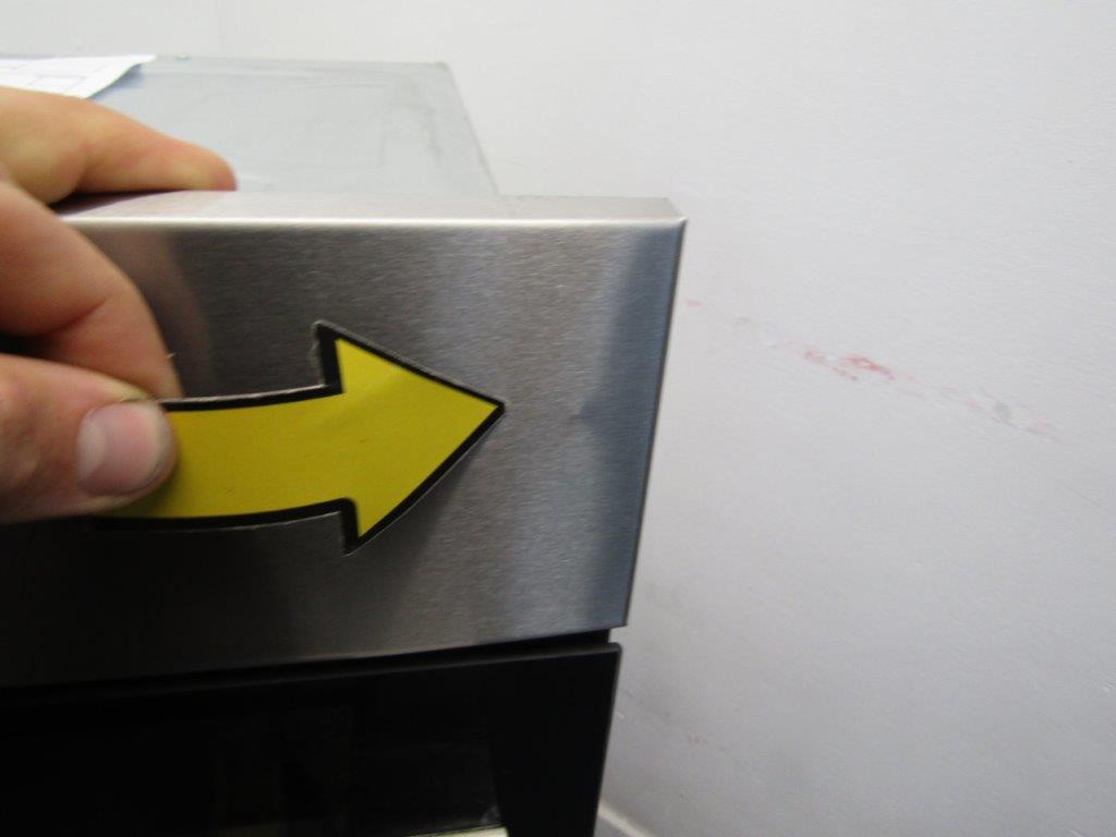 AEG BEK33506HM Single Oven Electric Built in Stainless Steel GRADE B