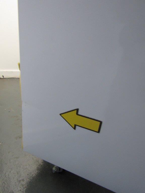 CoolMed CMG500 Pharmacy Refrigerator Double Glass Door 500L in White GRADE B