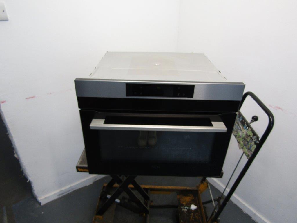 AEG KMK768080M Microwave Oven Built In Stainless Steel REFURBISHED