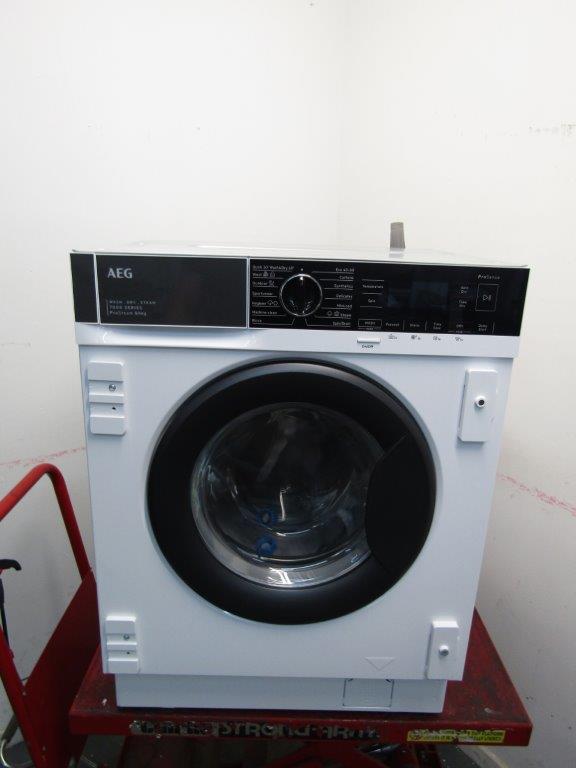 AEG L7WC84636BI Washer Dryer Integrated 8kg + 4kg 1600rpm White REFURBISHED