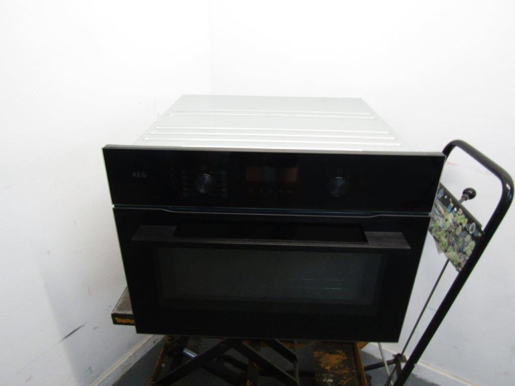 AEG NKK6N50PB Combination Microwave and Oven in Black GRADE A