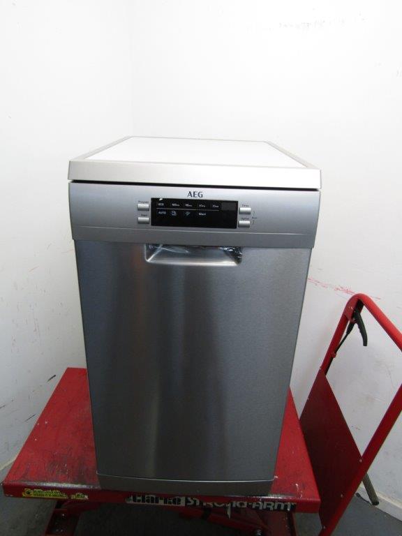 AEG FFB73527ZM Slimline Dishwasher Stainless Steel GRADE B