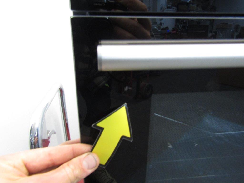 Hotpoint SI6871SPBL Built in Single Electric Oven Black GRADE B