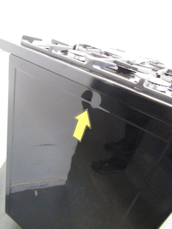 Kenwood CK435BL Range Cooker 90cm Dual Fuel in Black and stainless Steel GRADE B