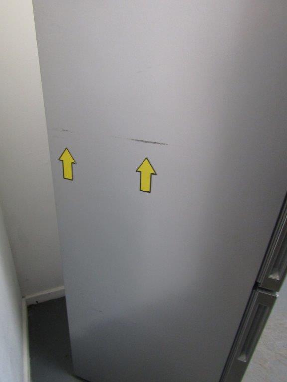 AEG RCB636E2MX Freestanding Frost Free Fridge Freezer in Silver GRADE A