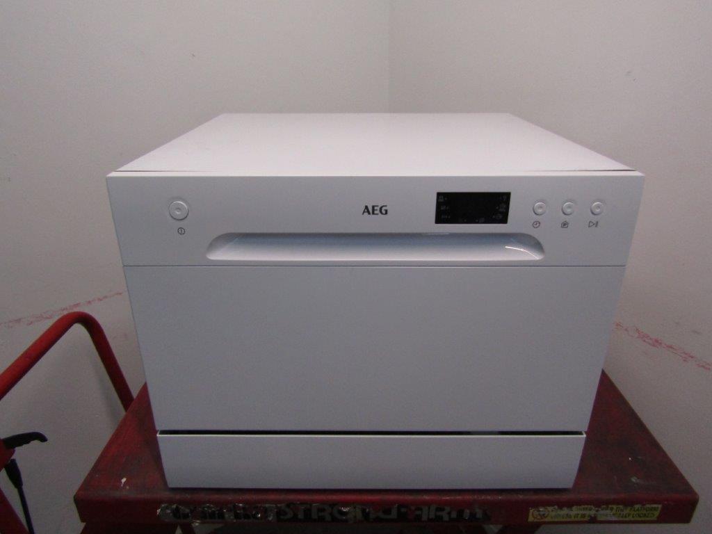 AEG FFB21200CW Tabletop Dishwasher 6 Place White GRADE A