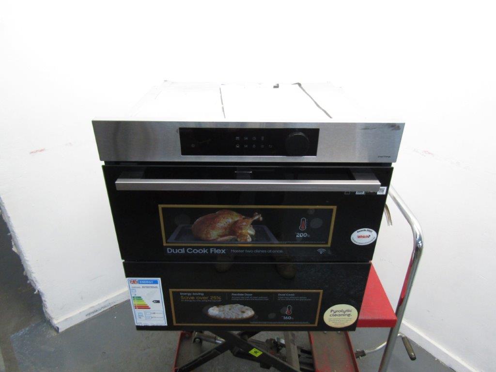 Samsung NV7B5755SAS Dual Cook Oven Flex Built In Stainless Steel GRADE B