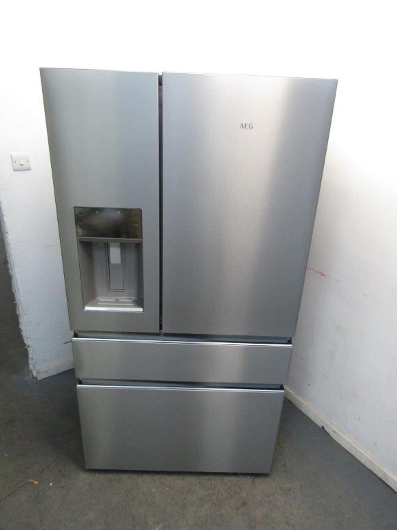 AEG RMB954E9VX Fridge Freezer American Stainless Steel GRADE B