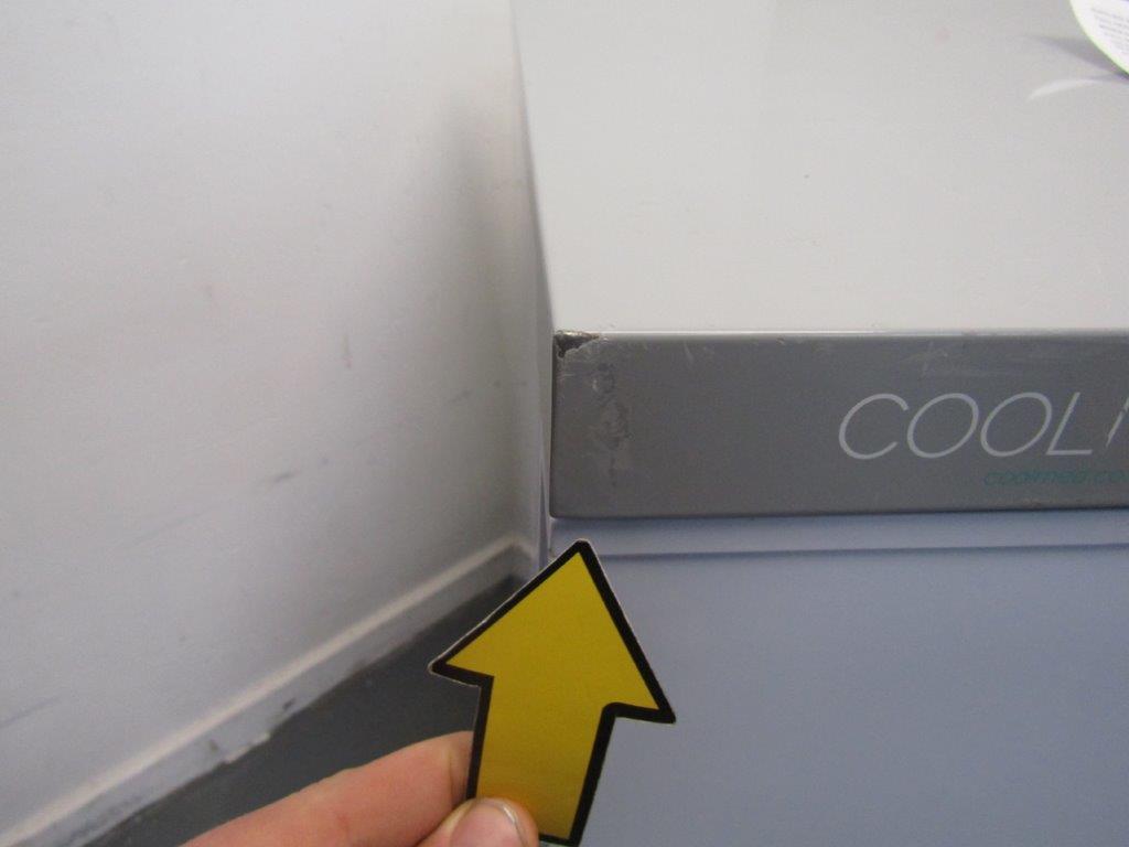 CoolMed CMLFR145 Laboratory Fridge 145L Solid Door in White REFURBISHED