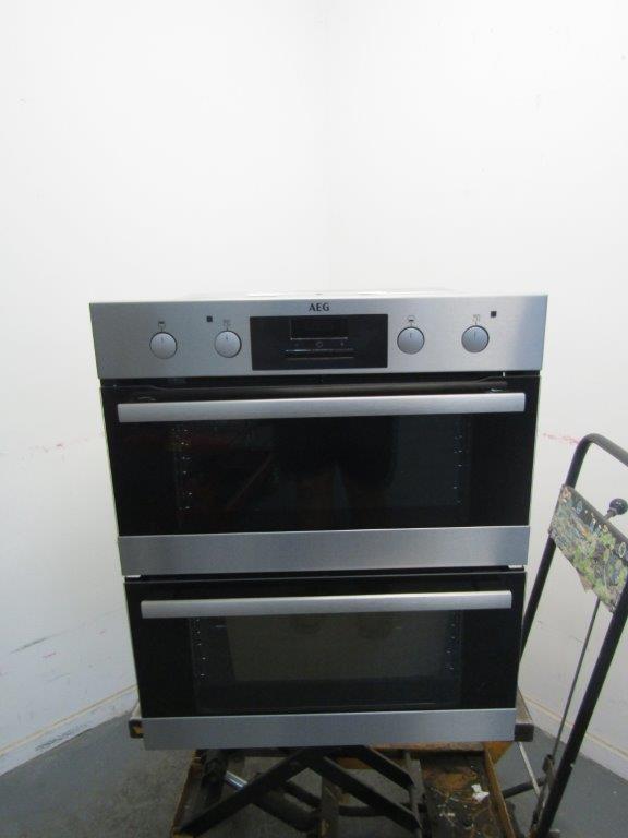 AEG DUB331110M Double Oven Built Under Stainless Steel GRADE A