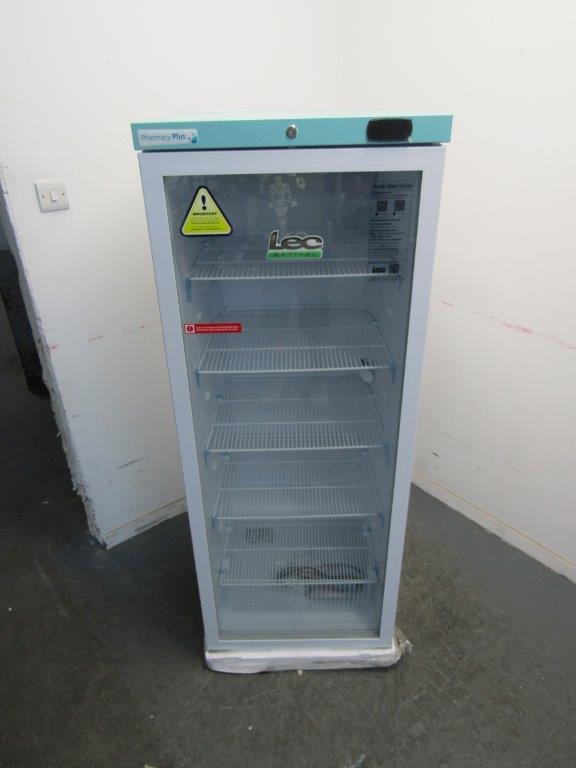 Lec PPGR310BT-LHH Pharmacy Fridge 310L Left Hinged Bluetooth Glass Door GRADE A